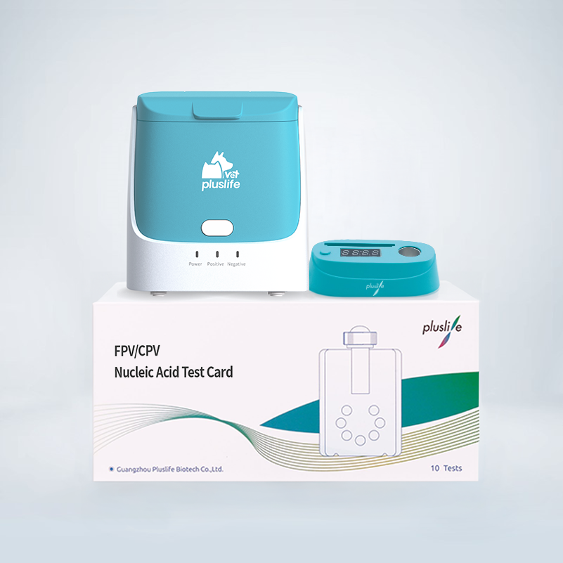 Cat and Dog Health: FPV/CPV Nucleic Acid Test Card 3-in-1 Set