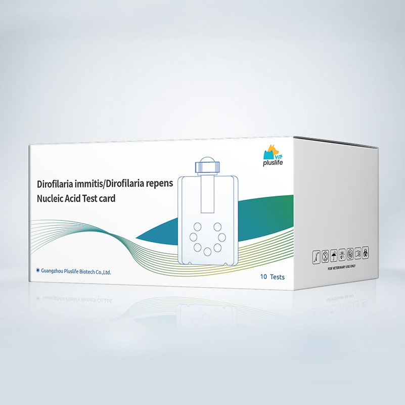 Cat and Dog Health: Dirofilaria immitis/Dirofilaria repens Nucleic Acid Test Card Heartworm/Dirofilaria repens Nucleic Acid Test Card